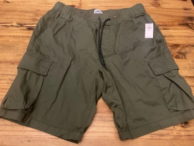 Old Navy Fairy Kale 9 Inch Inseam Mens Size Medium Tall Cargo Jogger Shorts New  - Image 1 of 4