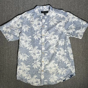 Camisa floral con botones de manga corta Dirty Laundry "Keep it Clean" XL para hombre - Imagen 1 de 9