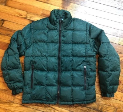 90’s Vintage Green Gap Outer Wear Puffer Jacket Size Small Winter Outdoor - Image 1 of 4