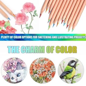 7 Color Rainbow Pencil Handbook DIY Painting Pencil Supplies Writing U9C7 F89C - Picture 1 of 11
