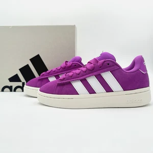 Adidas Grand Court Alpha 00s Comfy Casual Tennis Shoes Women's Size 9.5 Purple - Picture 1 of 9
