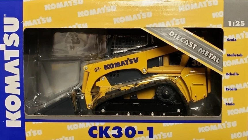 DCP 40084 Komatsu CK30-1 Track Loader 1/25 Die-cast MIB - Image 1 of 1