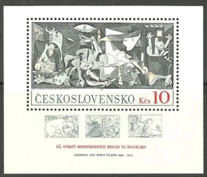 Checoslovaquia - Pintura de Pablo Picasso Bloque 45 MNH 1981 Mi. 2624 - Imagen 1 de 1