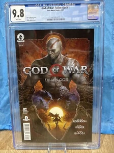 GOD of WAR Comic CGC 9.8 Fallen God #1 Dark Horse Sony PlayStation Graded - Picture 1 of 3