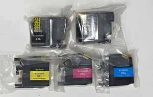 Ink Cartridge Brother MFC-J5920DW LC20EBK 2 XXL Black,magenta,yellow,cyan - Picture 1 of 2