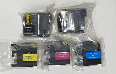 Ink Cartridge  Brother MFC-J5920DW LC20EBK 2 XXL Black,magenta,yellow,cyan - Image 1 of 2