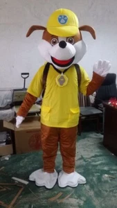 Dog Paw Patrol Rubble Mascot Adult Complete Costume Birthday Halloween Events - Picture 1 of 2