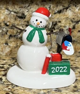 NIB Department 56 6009790 Village Accessories Lucky the Snowman 2022 - Picture 1 of 11