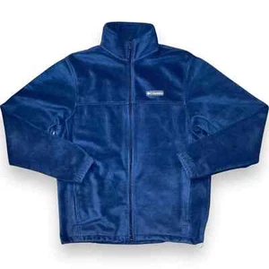 Columbia Pullover Herren mittelblau Fleecejacke Sweatshirt Full Zip Langarm - Bild 1 von 4
