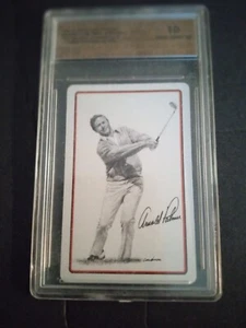 Arnold Palmer Playing Card Ace Of Hearts Slabbed Gem Mint 10 - Picture 1 of 2