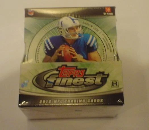 2012 Topps Finest Football hobby box - Image 1 of 1