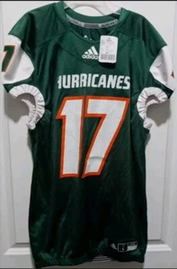Maglia calcio Miami Hurricanes Adidas Sample #17 verde nuova con etichetta uomo L nuova - Foto 1 di 4