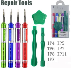 Kit de destornilladores de herramientas de apertura de reparación 7 en 1 para iPhone 6s 7 8 Plus X XR XS Max - Imagen 1 de 4