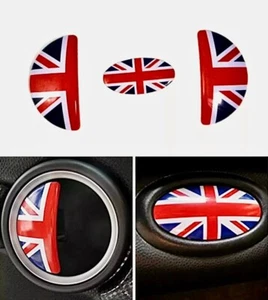 Türgriffe Innen Handschuhfach Cover Mini Cooper R56 R57 R58 R59 Union Jack - Bild 1 von 4