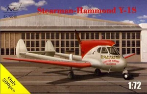 Avis Models 1/72 STEARMAN HAMMOND Y-1S Compton Airport - Picture 1 of 4