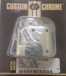 26-277 LEFT CHROME SWITCH HOUSING 82-UP HARLEY-DAVIDSON MODELS OEM 71567-82 NOS - Picture 1 of 1