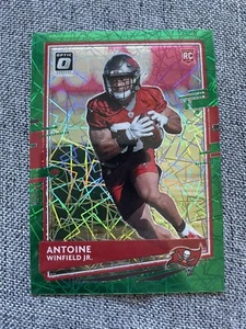 Panini Donruss Optic 2020 Antoine Winfield Jr. Buccaneers Green Velocity Rookie - Picture 1 of 2