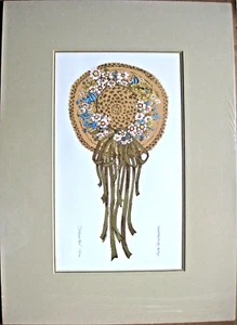 Anita Gronendahl (1941-1994) Serigrafie "Frühlingshut" Auflage 100 mattiert - Bild 1 von 6
