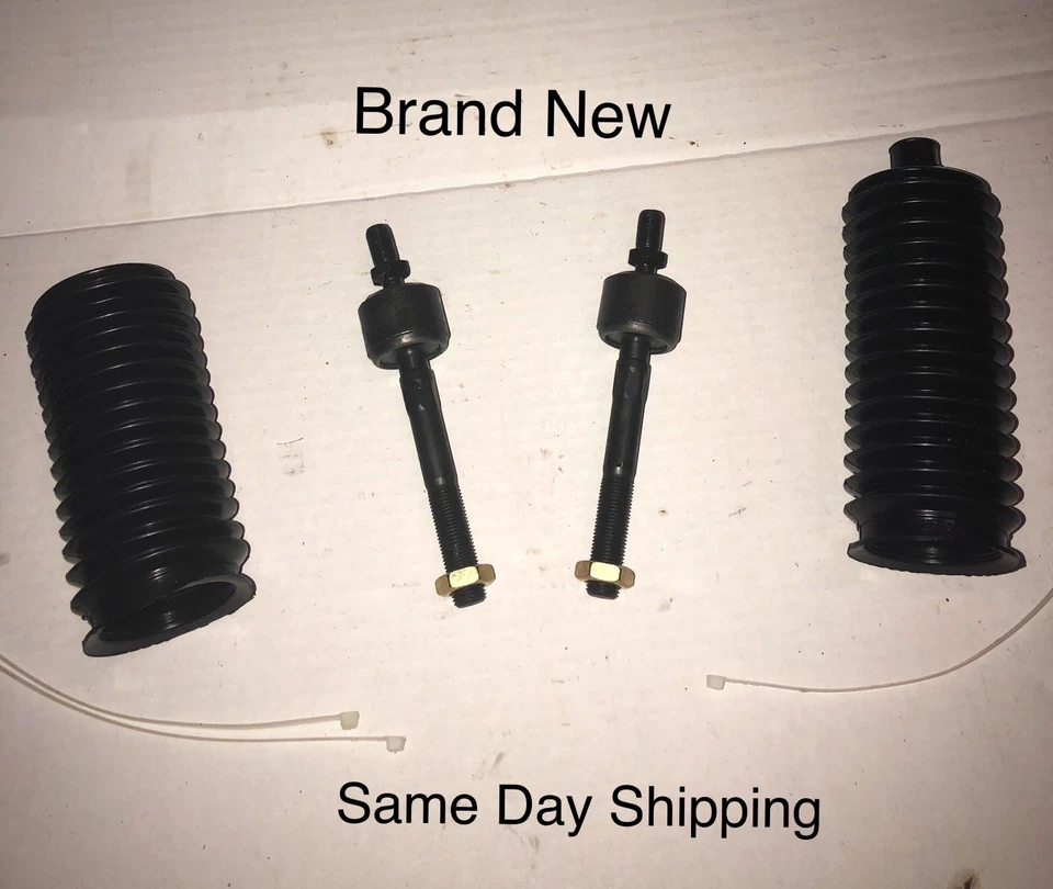 4 pc Set NEW  ACCORD, ACURA CL ISUZU OASIS Inner Tie Rod  WITH BOOTS 4CYL ONLY Foto 1 de 1