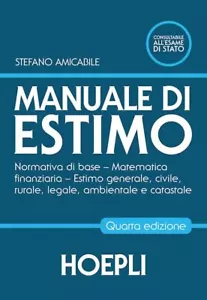 MANUALE DI ESTIMO - AMICABILE STEFANO - HOEPLI - Photo 1/1