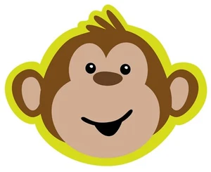 Monkey Invitations Monkey Invites Birthday Party Favor Party Decoration Supply - Picture 1 of 2