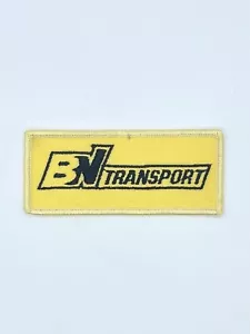 BN Transport Patch, 3 1/2” x 1 1/2” Sew-On or Iron-On, Embroidered - Picture 1 of 4