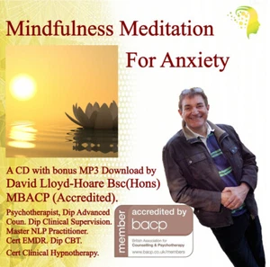 Mindfulness for Anxiety Meditation CD and MP3 - Picture 1 of 1