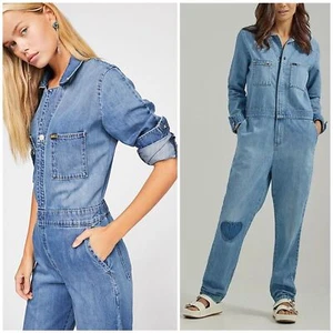 Lee for Free People NWT Modern Vintage Union-Alls | Coveralls | Jumpsuit - L - Picture 1 of 12
