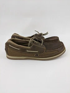 Margaritaville Harbor Lace Brown Boat Deck Shoes MG1455A Men's 10.5 - Picture 1 of 9