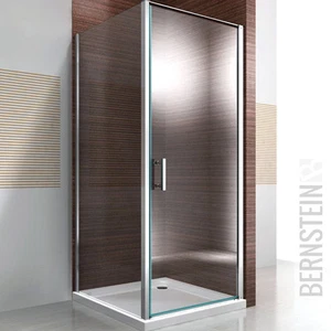 Duschkabine Dusche Eckdusche NANO Glas Echtglas EX416 - 90x90x195cm - Bild 1 von 1
