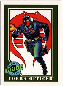 Impel G.I. Tarjeta coleccionable Joe Serie 1 #52 • Oficial Cobra • Hasbro 1991 ARAH - Imagen 1 de 2