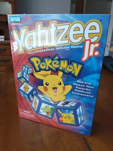 Pokémon Yahtzee Jr. Game Parker Brothers 2004 NEW SEALED - Picture 1 of 8
