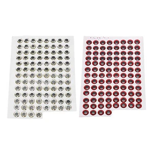 100pcs 10mm Fishing Eyes Fish Eyes Sticker Fishing Tackle Fishing Lure - Picture 1 of 18