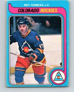 (HCW) 1979-80 O-Pee-Chee #385 Rey Comeau  Colorado Rockies V20674