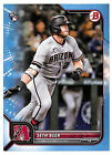 2022 Bowman #36 Seth Beer 176/499 sky blue parallel rookie card White Sox