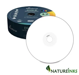 25 discos en blanco imprimibles completos mediarange DVD-R 16x 4,7 GB 120 min husillo MR407 - Imagen 1 de 3