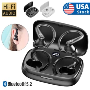 TWS Bluetooth Earbuds Wireless Headphones Waterproof Earbuds for iPhone Samsung - Picture 1 of 14