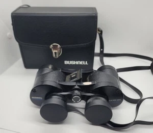 Binoculars Bushnell 7x35 Wide Angle SportView Insta-Focus W/ Leather Case - Picture 1 of 9