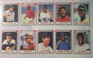 1990  POST CEEREAL BASEBALL COLLECTOR SERIES 30-CARD COMPLETE SET W/K.GRIFFEY - Picture 1 of 3