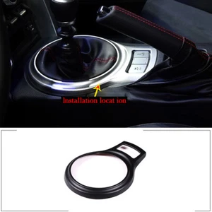 Matte Black Central Control Gear Frame Cover Trim For T@yota 86/Sub@ru BRZ 12-20 - Picture 1 of 8