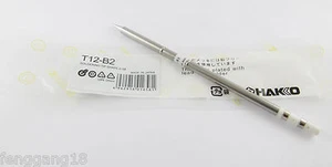 Reemplazo de punta de hierro de soldadura T12-B2 para producto de reparación de PCB Hakko Shape-0.5B - Imagen 1 de 11