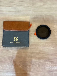 K&F Concept 55mm ND Variable Filter ND2-ND32 Optical Coated Used - Picture 1 of 4