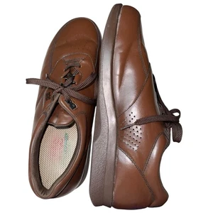 SAS Time Out Zapatos para Caminar Tenis Oxfords Para Hombres Talla 13 N Cuero Marrón Comodidad - Imagen 1 de 10