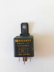 34 x 12V 2 X 20A Narages Relay RDP/5-12, 5Pin, Twin Output N/Open (Sold as lot) - Picture 1 of 3
