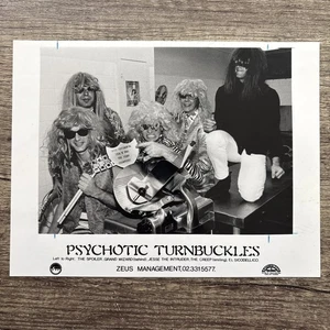 Vintage: PSYCHOTIC TURNBUCKLES 1986/87 Promo Photo (Original Print) - Picture 1 of 2