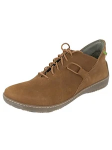 $160 El Naturalista Womens Bee ND19 Lace Up Flat Shoes, Wood, EU 40 / US 9 - Picture 1 of 4