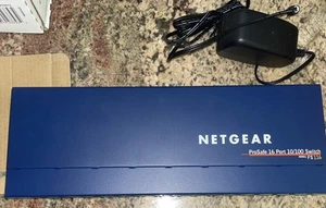 Netgear Ethernet Switch FS116 ProSafe 16 Port 10/100 Switch Power Supply - Picture 1 of 3