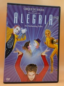 Alegria: An Enchanting Fable DVD 2000 Cirque Du Soleil **Buy 2 Get 1 Free** - Picture 1 of 3