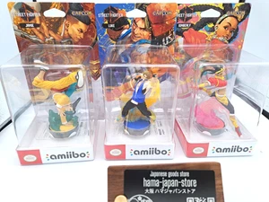 Nintendo amiibo Kimberly Luke Jamie 3tlg Set Street Fighter 6 Neu aus Japan - Bild 1 von 6