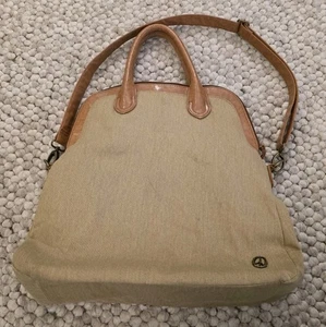 OLSENBOYE PURSE / BAG CANVAS TAN - Picture 1 of 6